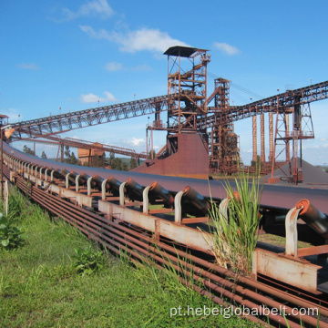 correia transportadora de correia de borracha de borracha correia de correia transportadora